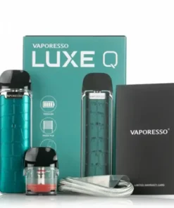 Vaporesso LUXE Q Pod e sigara